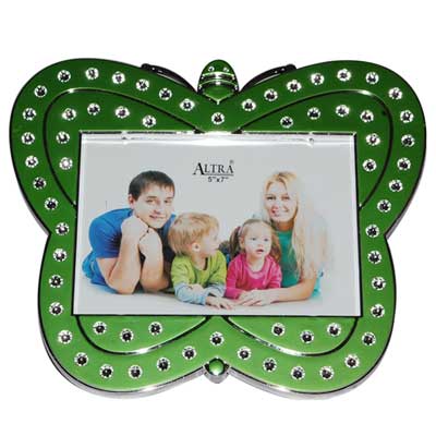 "Butterfly Design Photo Frame (Green)-002 - Click here to View more details about this Product